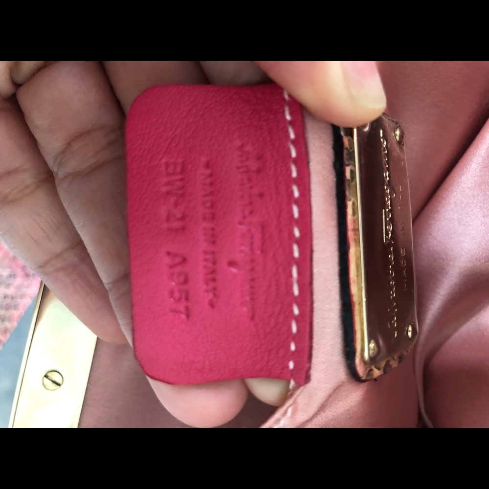 Salvatore Ferragamo handbag.